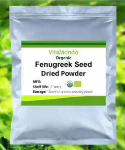 Organic Fenugreek Seed Powder: 100g–1kg – Digestive & Wellness Support